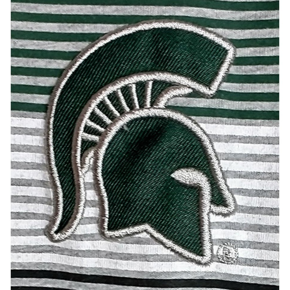 Colosseum Michigan State Polo. Men's XXL. Gray/Green